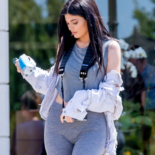 Kylie Jenner i LA i slutet av april. 