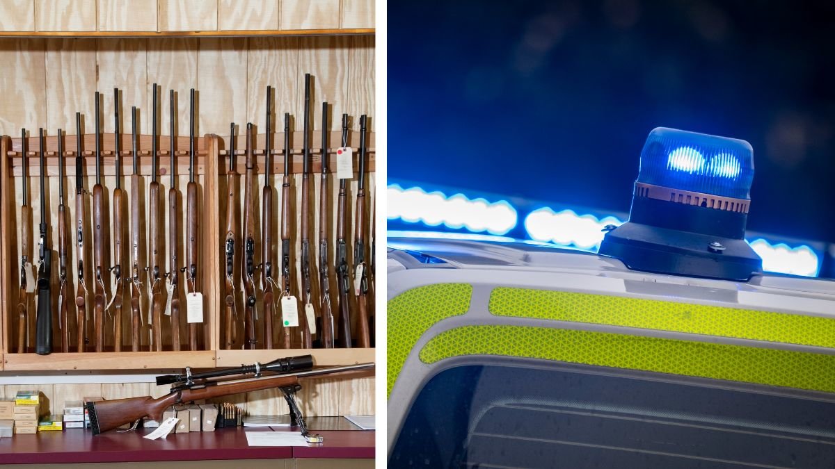 En död efter allvarlig incident i jaktbutik