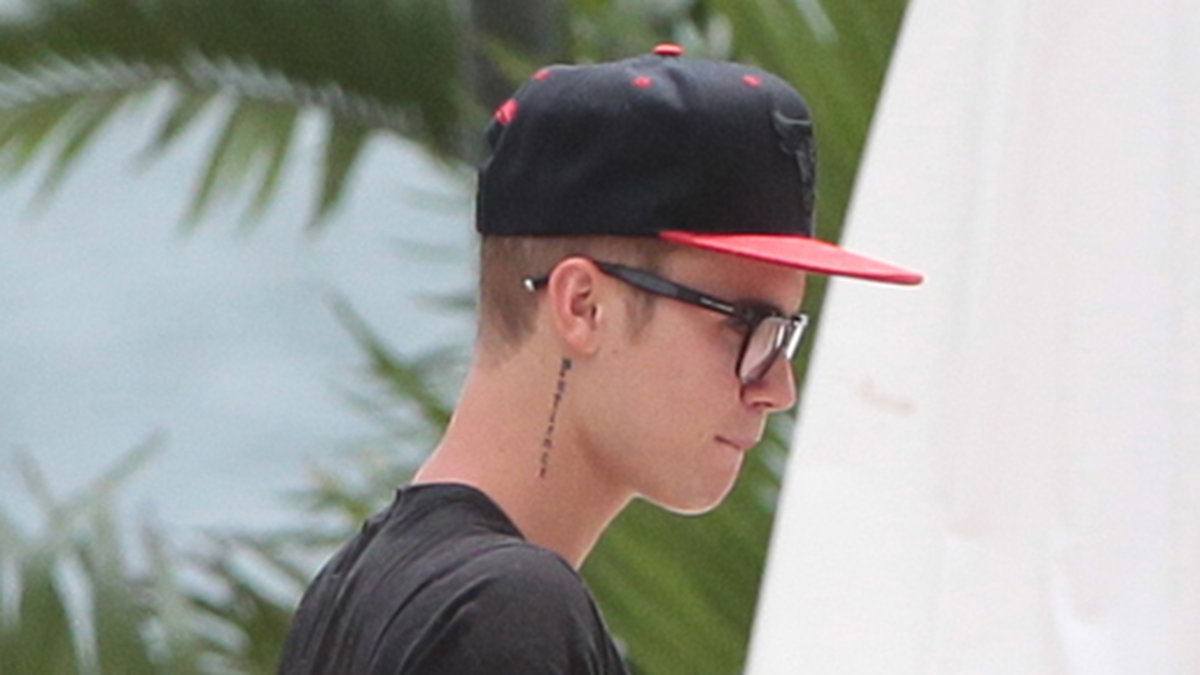 Justin Bieber i Miami sommaren 2015.