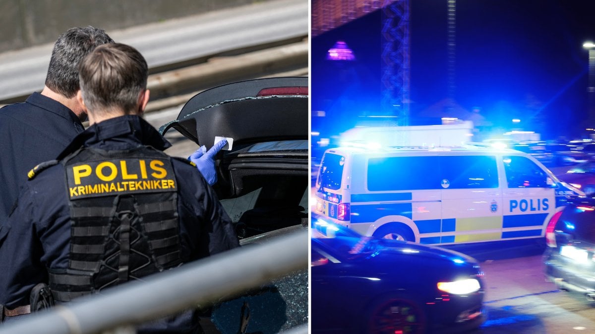 Skottlossning vid flerfamiljshus – man gripen med pistol