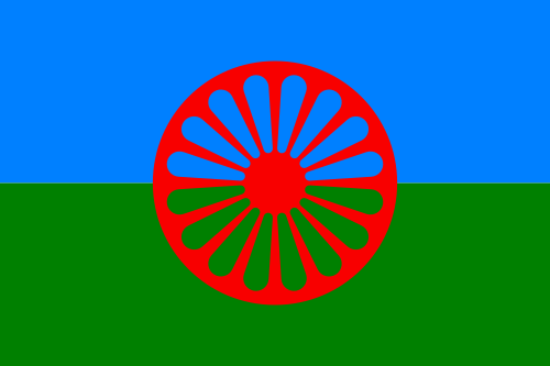 Romska flaggan.