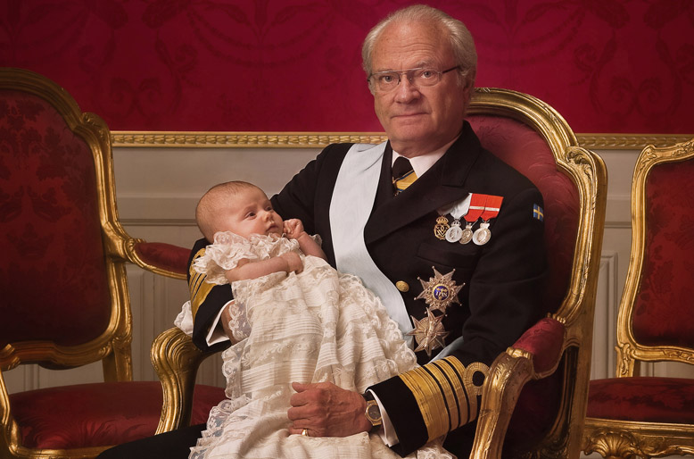 Hovet, Svenska kungahuset, Prinsessan Estelle, Kung Carl XVI Gustaf, kronprinsessan Victoria, Prins Daniel
