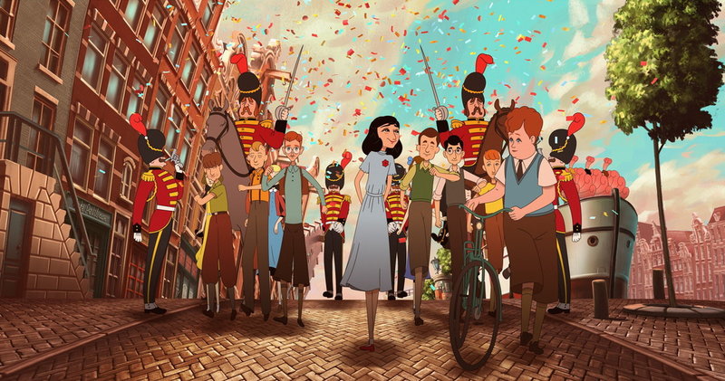 Oscarsvinnande regissören Ari Folman är tillbaka med en animerad version av Anne Franks dagbok. Pressbild.