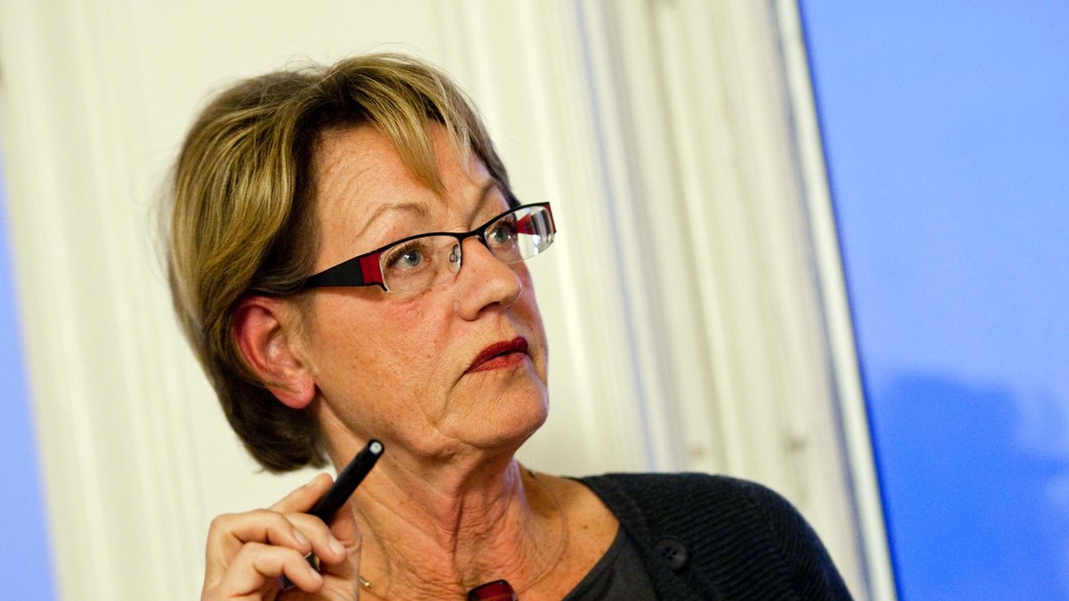 Gudrun Schyman, partiledare för Feministiskt Initiativ och så klart feminist. 