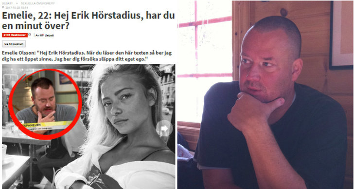 Debatt, Nyhetsmorgon, Erik Hörstadius, Emelie Olsson, Sexuella övergrepp, #metoo