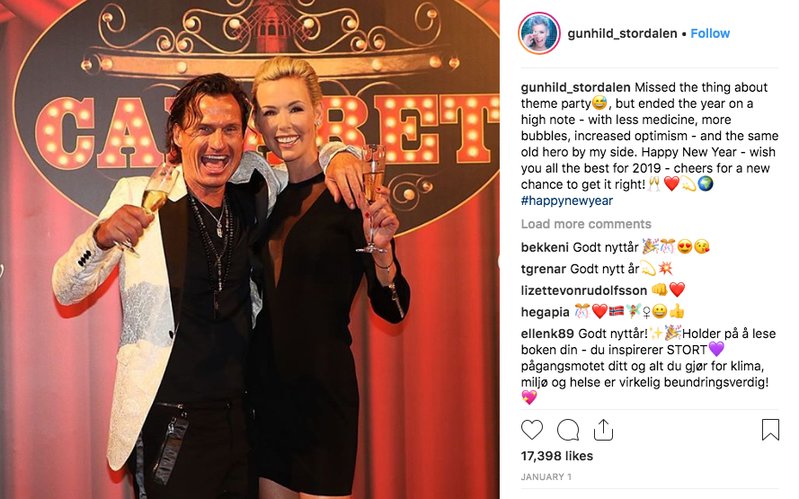 Petter Stordalen och Gunhild Stordalen