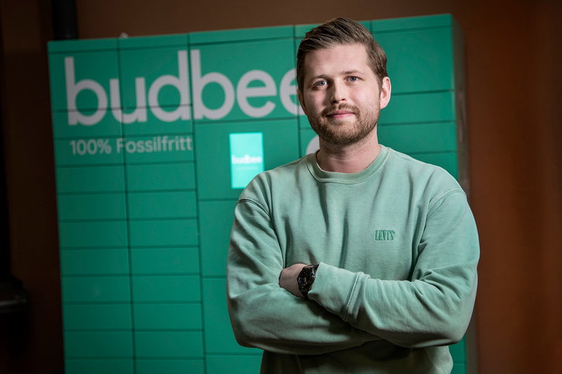 Fredrik Hamilton, vd för budbolaget Budbee. Arkivbild.