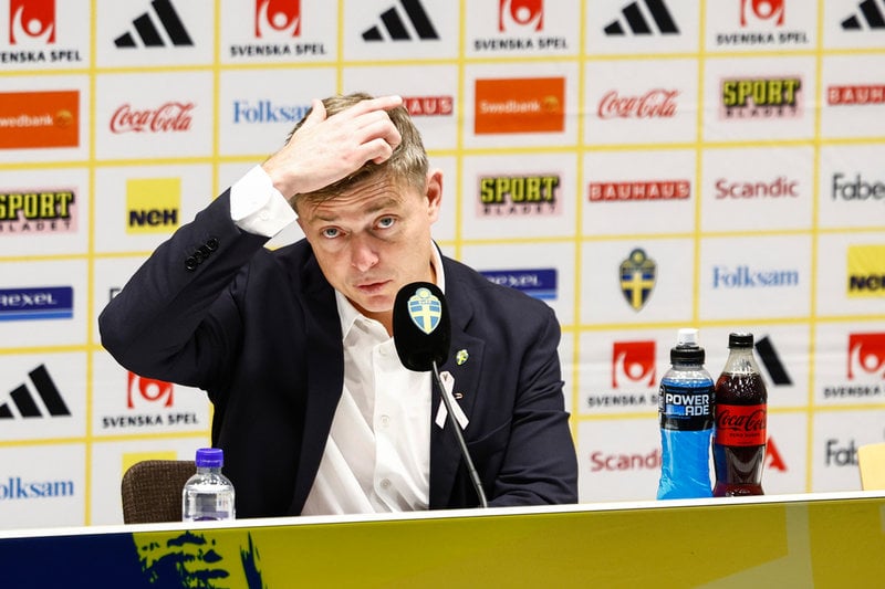 Förbundskapten Jon Dahl Tomasson.