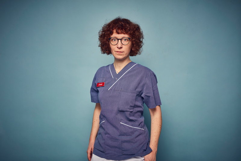 Hedvig Glans, infektionsläkare och avdelningschef på infektionsavdelningen på Karolinska sjukhuset i Huddinge.