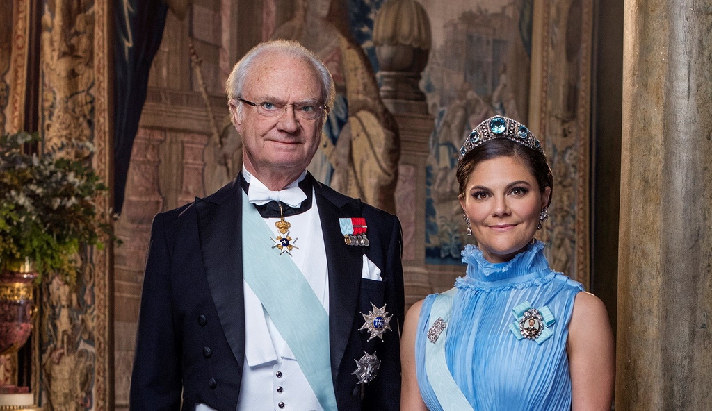 Sverige, TT, Storbritannien, kronprinsessan Victoria, Kung Carl XVI Gustaf