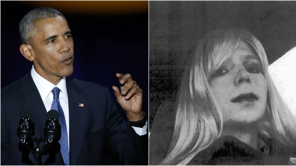 Barack Obama släpper Chelsea Manning fri – 28 år tidigare än hennes straff.
