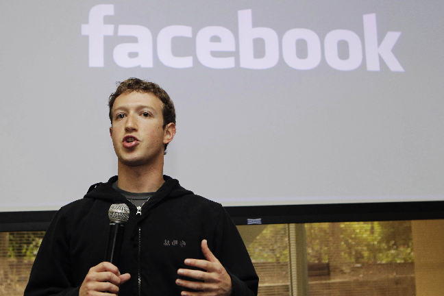 Mark Zuckerberg grundade Facebook 2004.