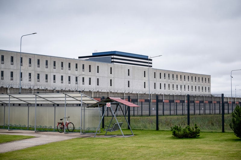 Fängelset i Tartu i Estland. Bild från augusti då justitieminister Gunnar Strömmer (M) besökte fängelset.