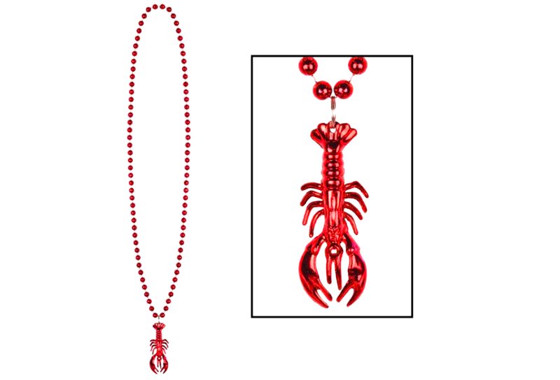 Halsband med kräfta på