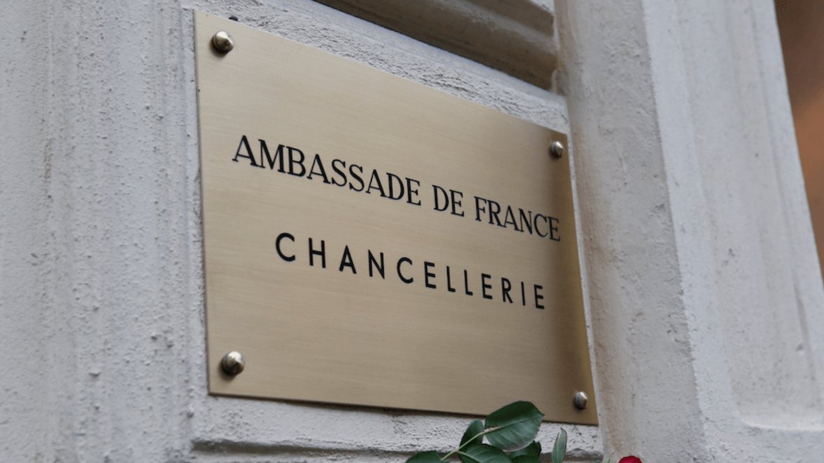 Franska ambassaden. 