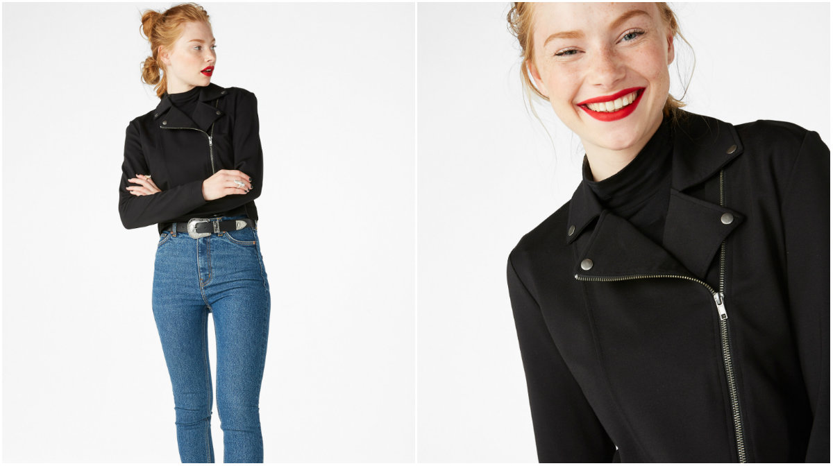 Bikerjacka från Monki för 300 kronor Bikerjacka från Monki för 300 kronor