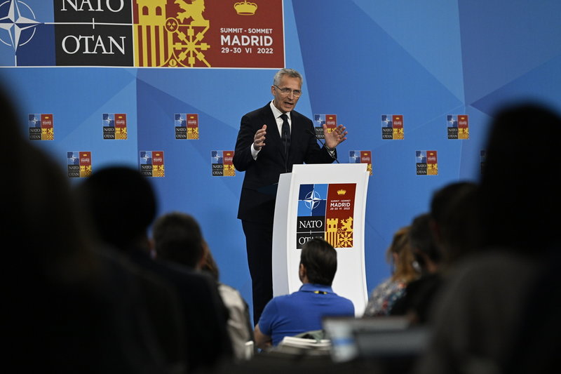 Avslutningsanförande av Natos generalsekreterare Jens Stoltenberg under Natomötet i Madrid.