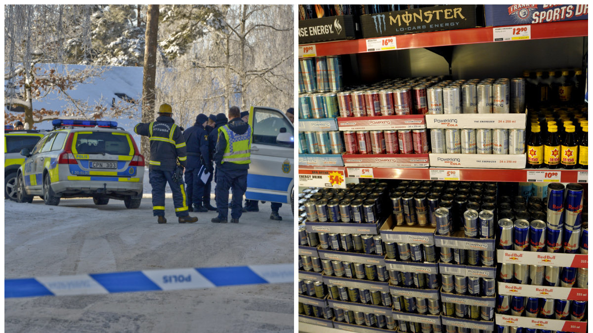 Polistekniker från Stockholm kallades till platsen. 