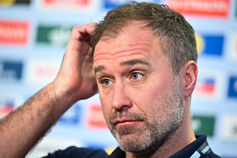 Sveriges förbundskapten Michael Apelgren. Arkivbild.