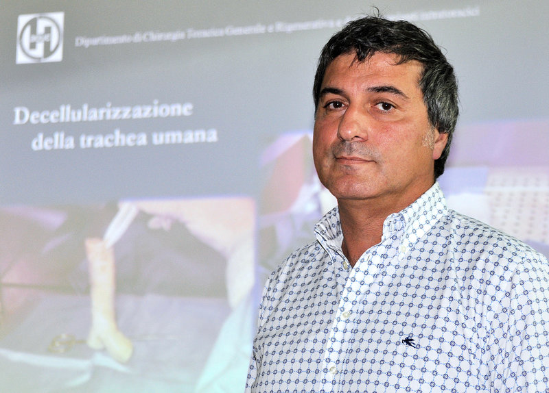 Paolo Macchiarini övertygade många väl insatta forskare och läkare om att han var något riktigt banbrytande på spåren. Bild från 2010.