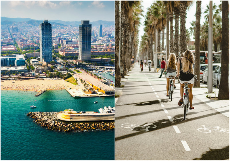 Barcelona i januari