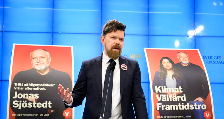 Nooshi Dadgostar, Politik, Jonas Sjöstedt, EU, TT, vänsterpartiet, Debatt
