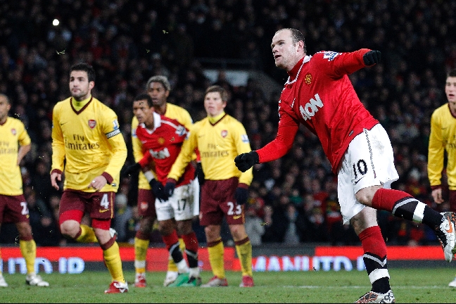 Här skjuter Rooney sin straff högt över.