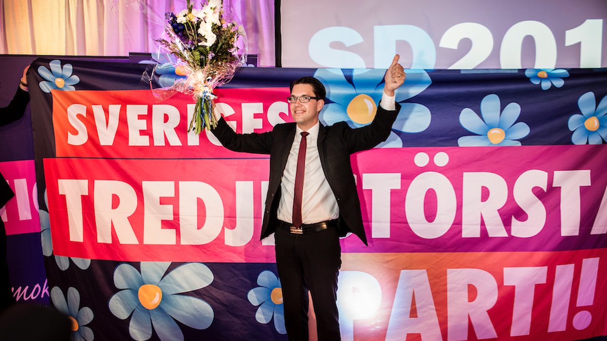 2014 blev Sverigedemokraterna tredje största parti. 