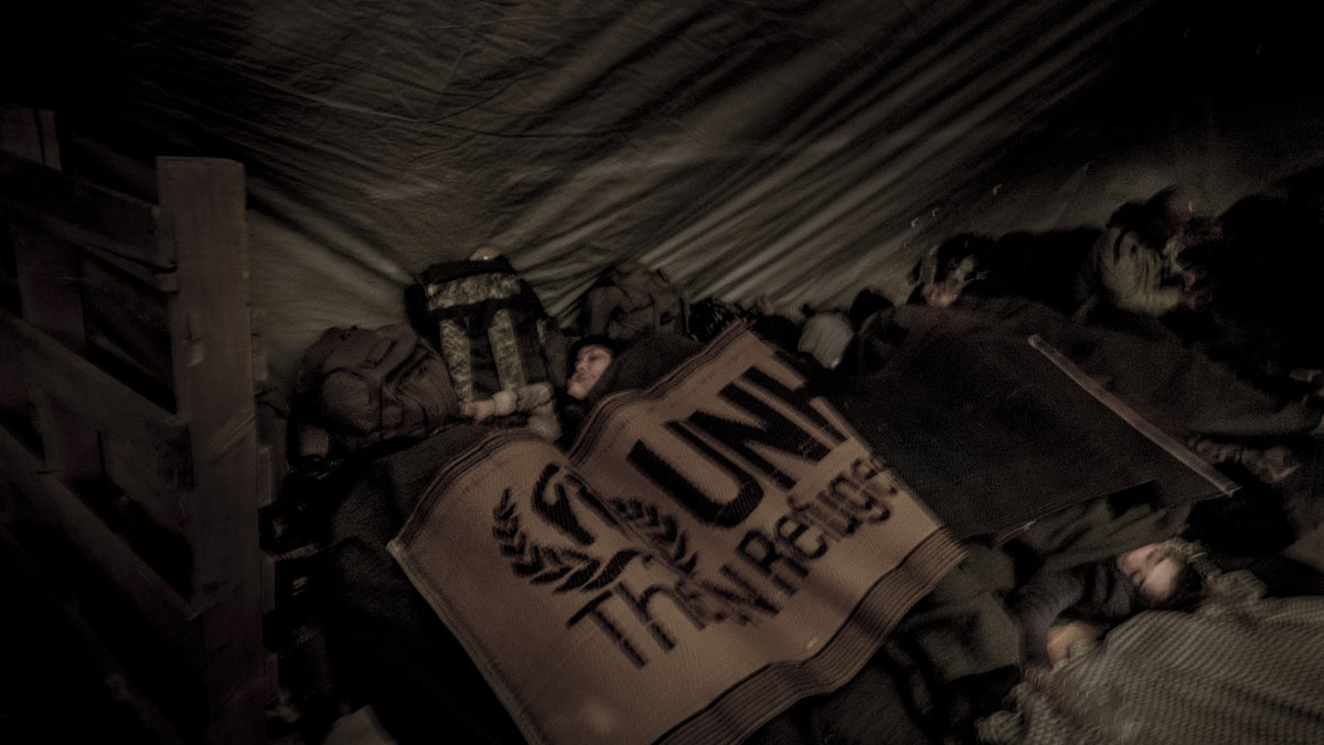TT-bilder från ett av Greklands flyktingläger, tagna 2015.