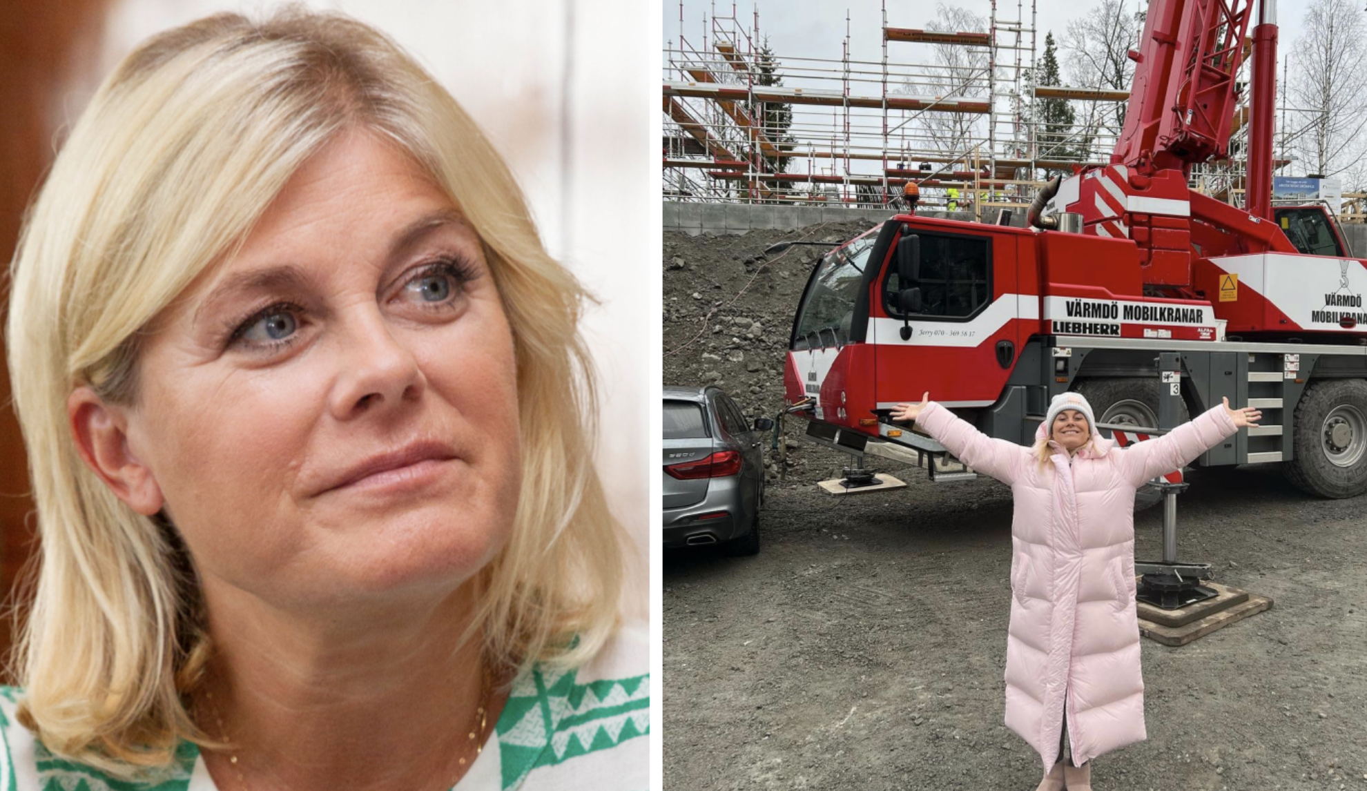 Kommunen sätter stopp för Pernilla Wahlgrens husbygge: “För stort”