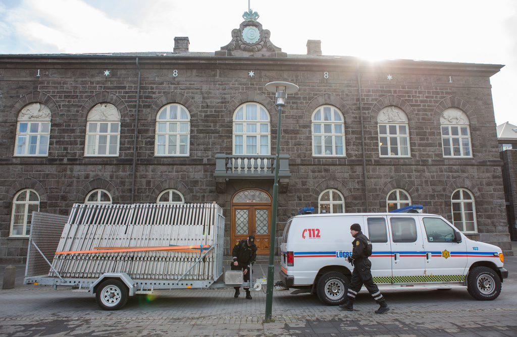 Alltinget i Reykjavik, Island, kan ha varit ett mål för en planerad terrorattack. Arkivbild.