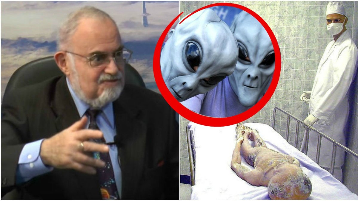 Den kanadensiska forskaren och kärnfysikern Stanton Friedman är övertygad om att vi har haft upprepade besök av aliens på jorden. (Bilderna till höger är genrebilder och föreställer givetvis inte riktiga aliens).