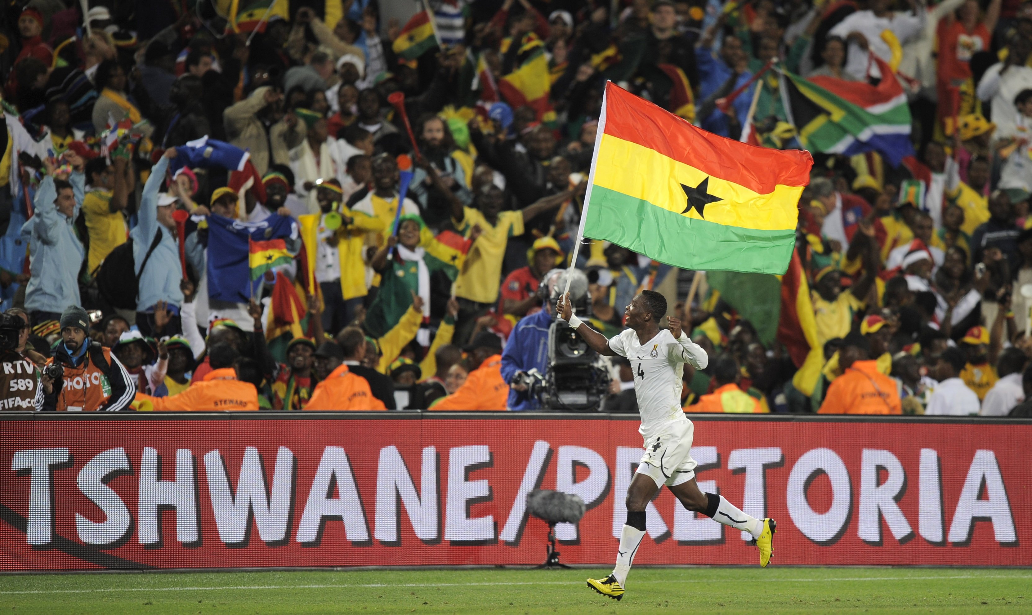 Ghanas seger satte fart på Afrikas VM. 