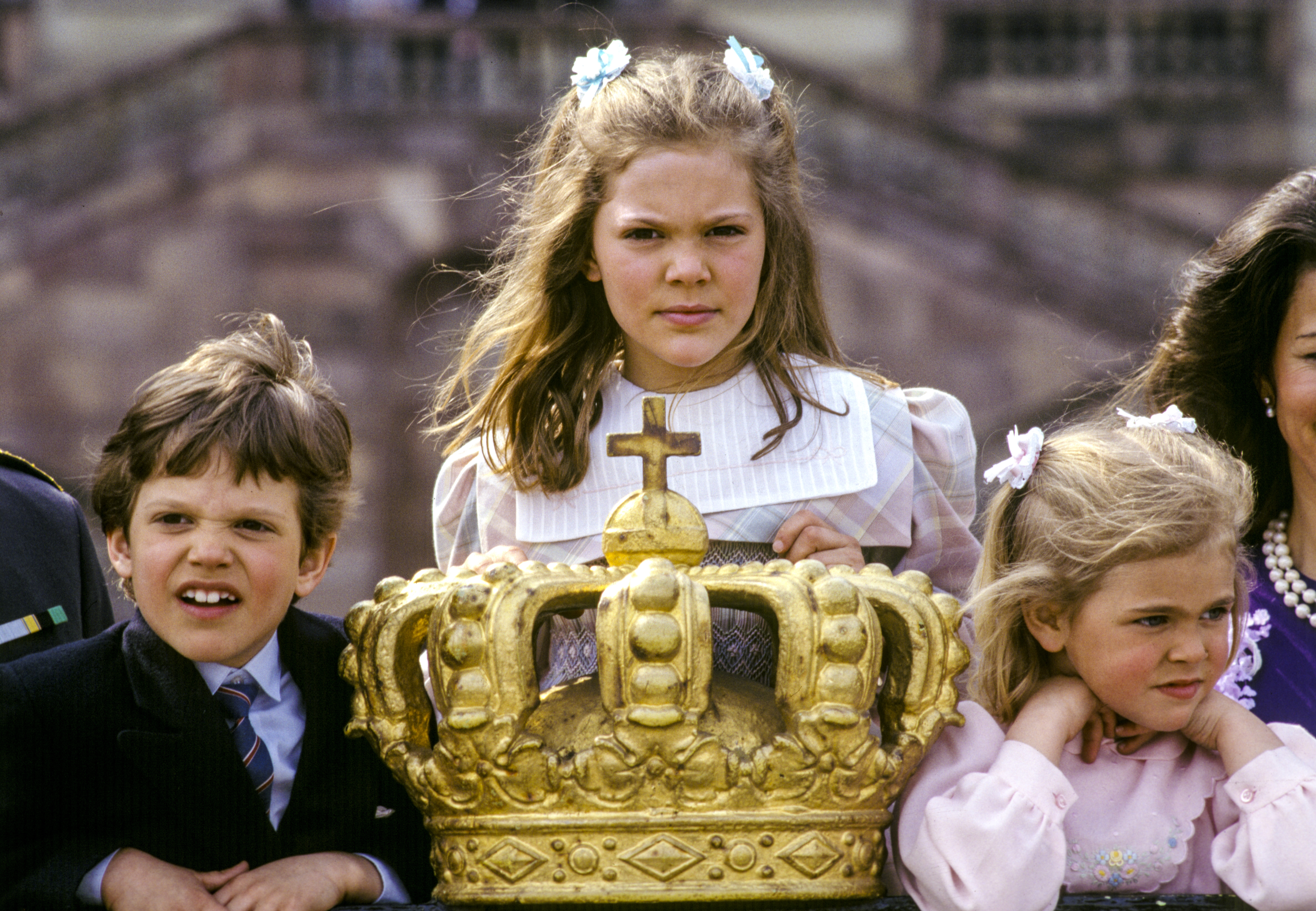 Carl Philip, Victoria och Madeleine. Carl Philip, Victoria och Madeleine.