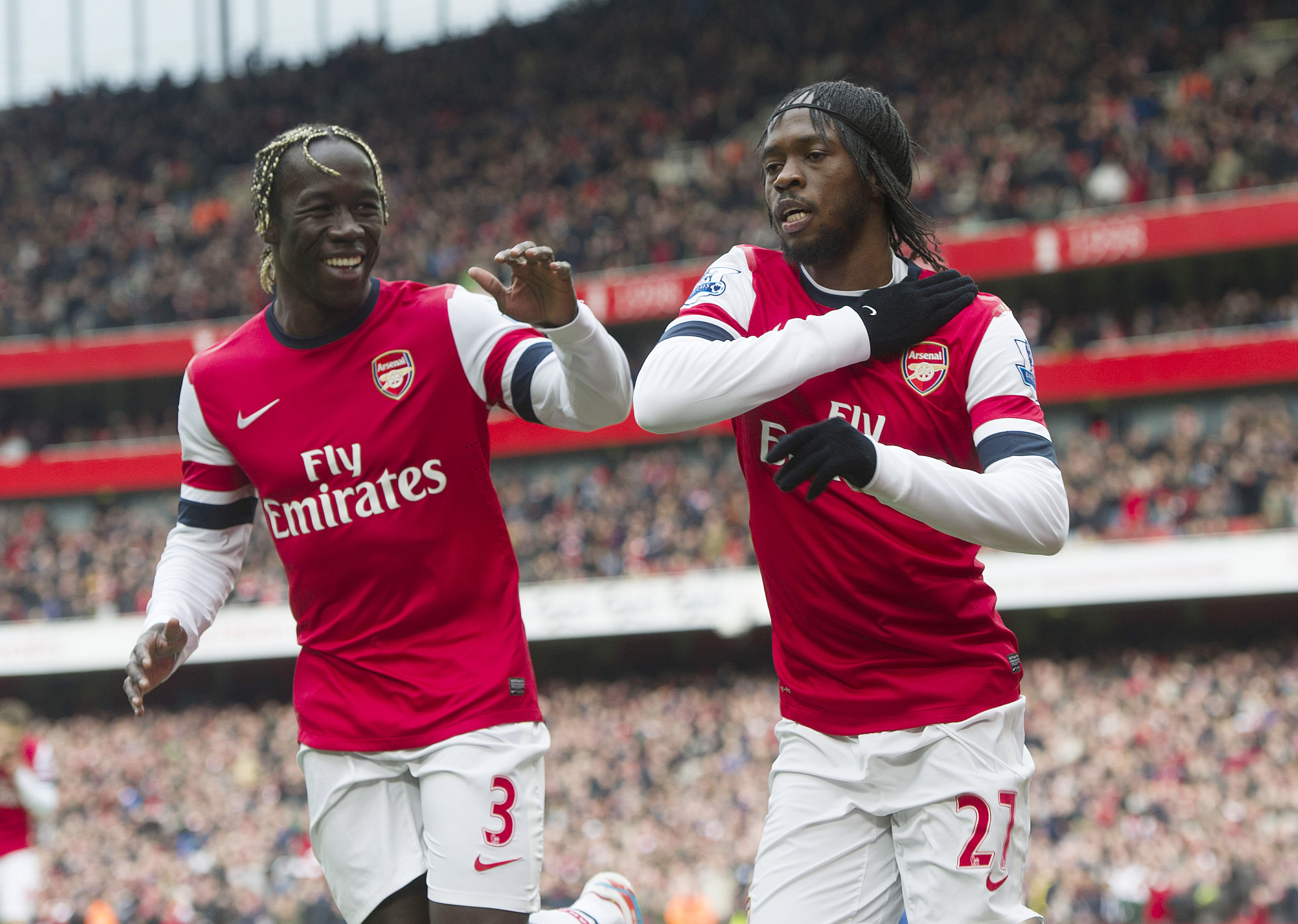 Bacary Sagna och Gervinho bjöd både riktigt tveksamma frisyrer under deras tid i Arsenal. Kanske var det därför Arsene Wenger lät dem gå? Bacary Sagna och Gervinho bjöd både riktigt tveksamma frisyrer under deras tid i Arsenal. Kanske var det därför Arsene Wenger lät dem gå?