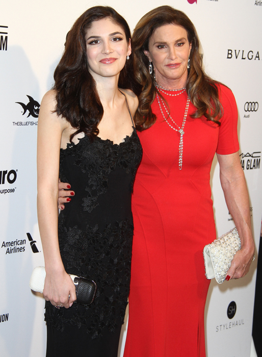 Caitlyn Jenner på Elton Johns årliga Oscarsfest i Los Angeles. Caitlyn Jenner på Elton Johns årliga Oscarsfest i Los Angeles.