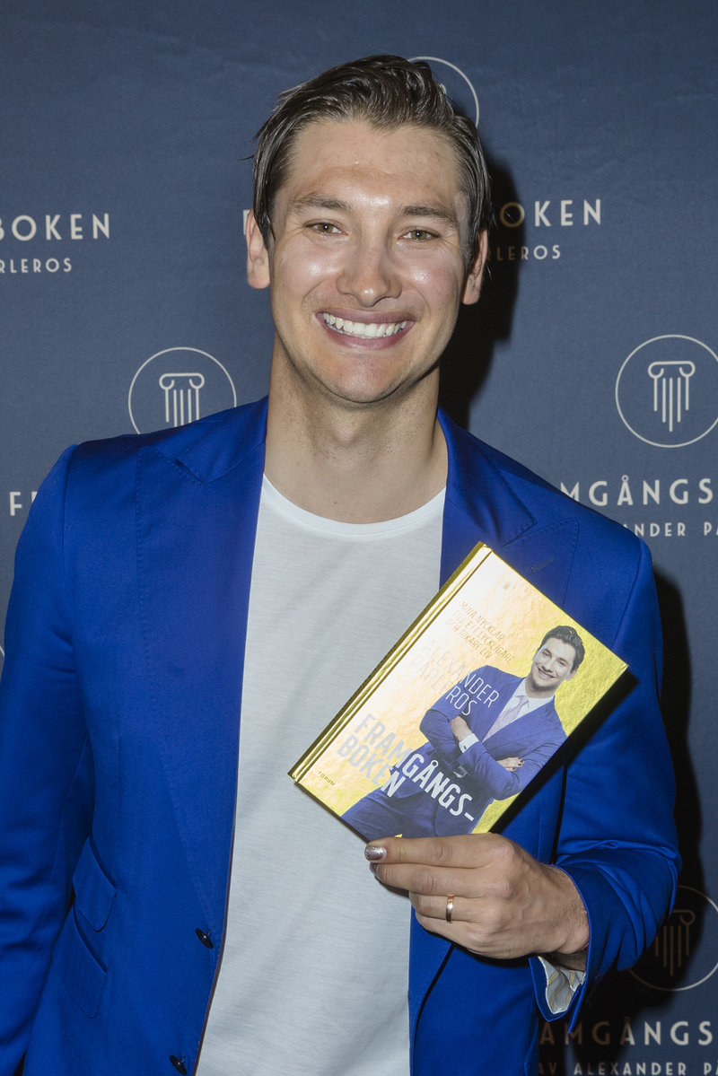 Alexander Pärleros har lanserat en bok, Framgångsboken. Foto: Stella Pictures