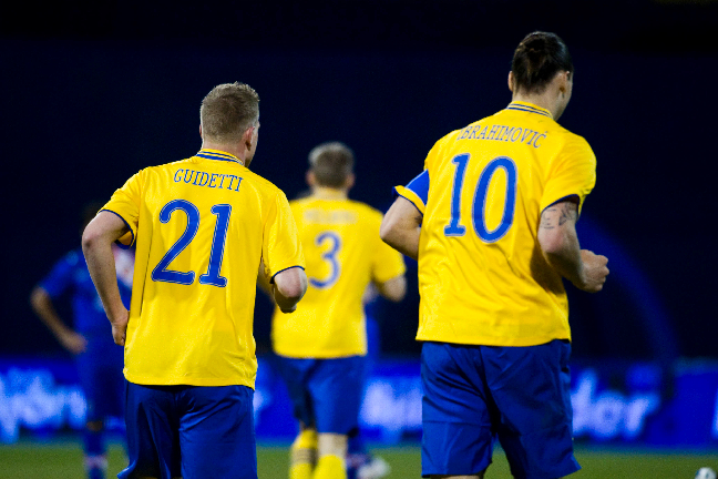 Guidetti och Zlatan. Guidetti och Zlatan.