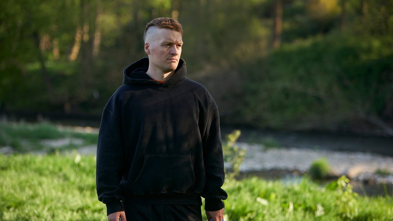 Matt Stokoe spelar Raoul Moat i SVT:s nya miniserie. Pressbild.