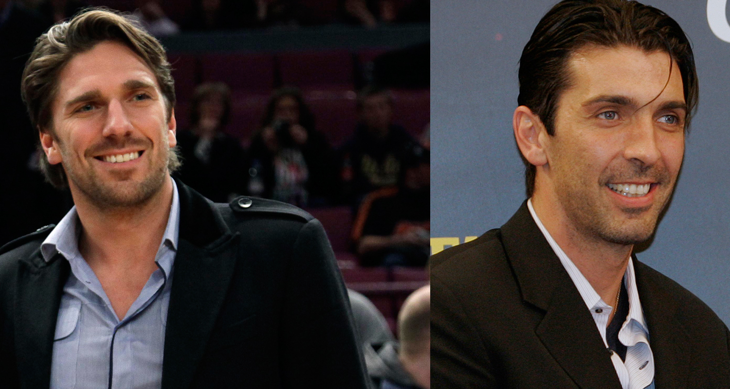 Målvaktslegendaren Gianluigi Buffon och "Kung Henrik" Lundqvist? Målvaktslegendaren Gianluigi Buffon och "Kung Henrik" Lundqvist?