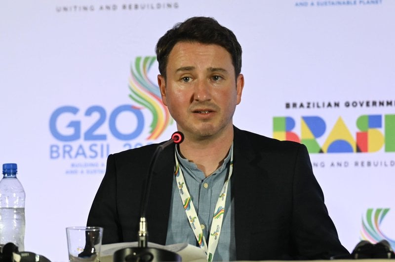 Den franska ekonomen Gabriel Zucman. Foto: Stella Picture