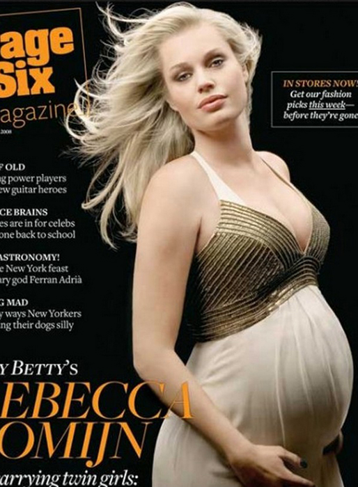 Rebecca Romijn på omslaget till Page Six. Rebecca Romijn på omslaget till Page Six.