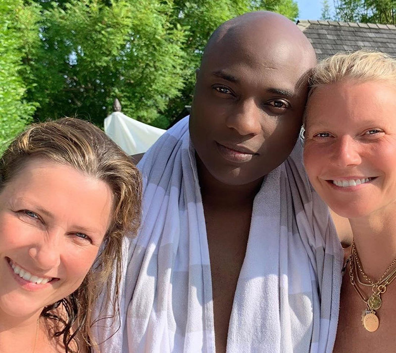 Märtha Louise, Durek och Gwyneth Paltrow