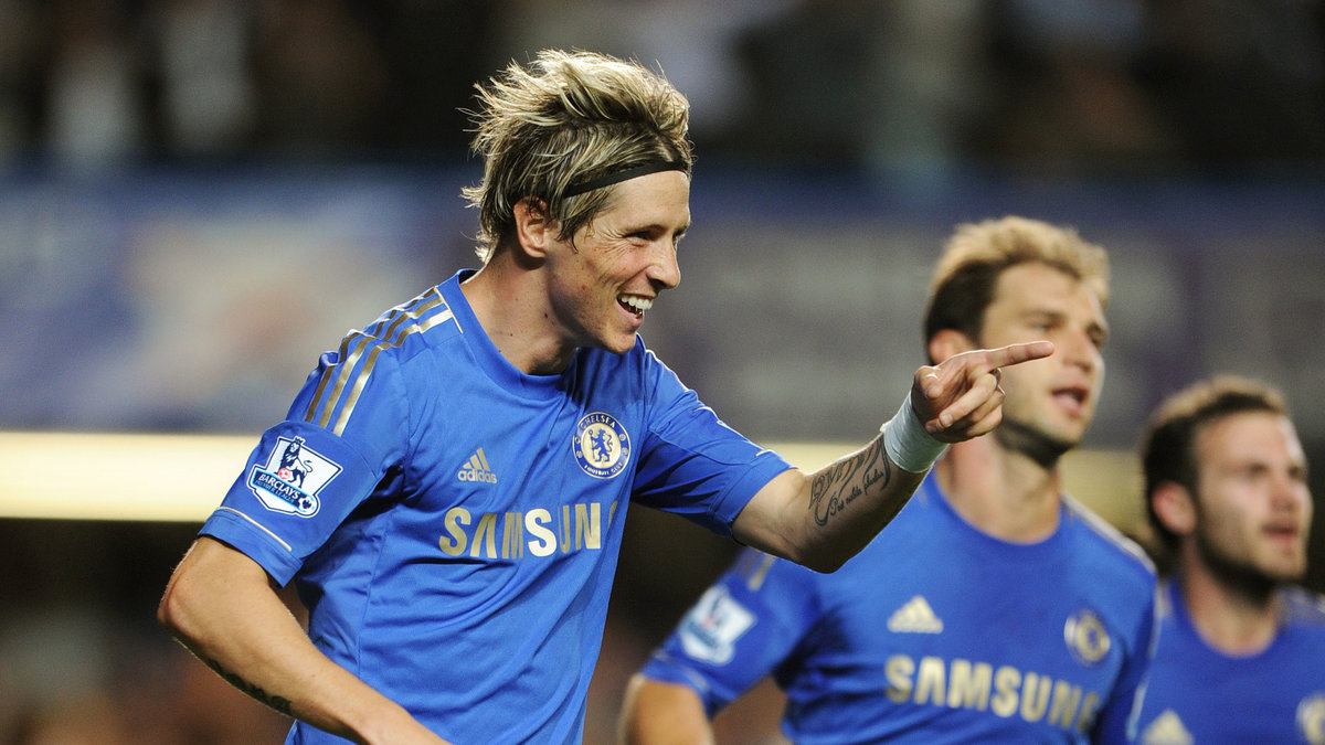 Fernando Torres gjorde ett av Chelseas två mål.
