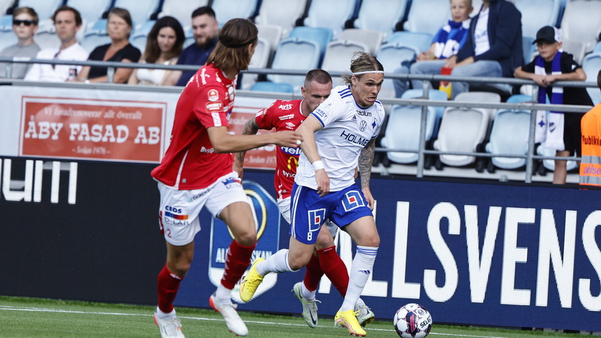 Norrköpings Arnor Sigurdsson satte spiken i Degerfors kista med sitt 2–0-mål.