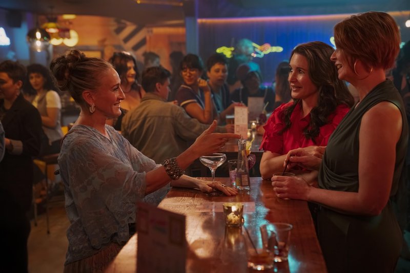 Carrie (Sarah Jessica Parker), Charlotte (Kristin Davis) och Miranda (Cynthia Nixon) är tillbaka i den tredje säsongen av "And just like that".
