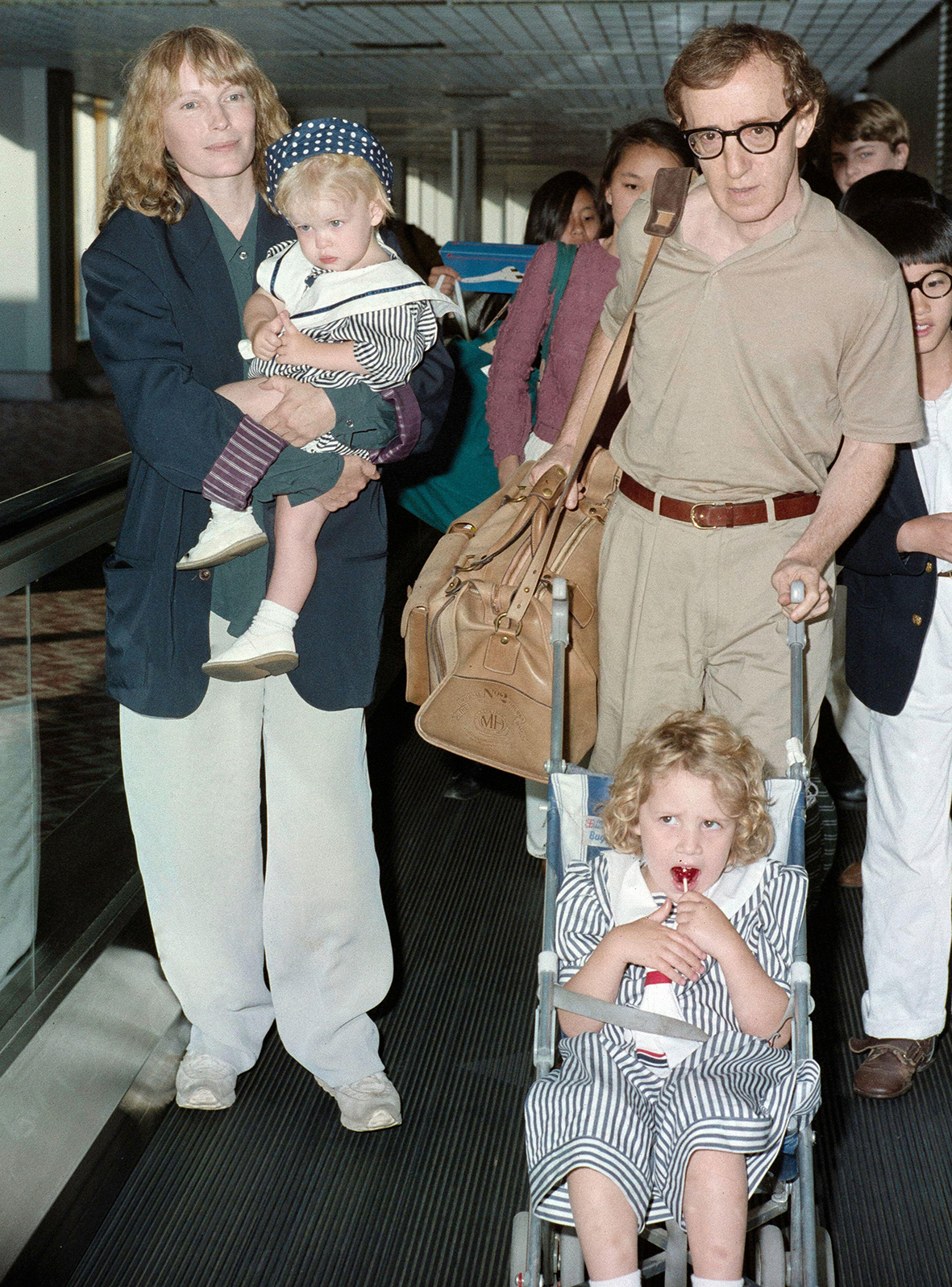 Mia Farrow och Woody Allen Mia Farrow och Woody Allen