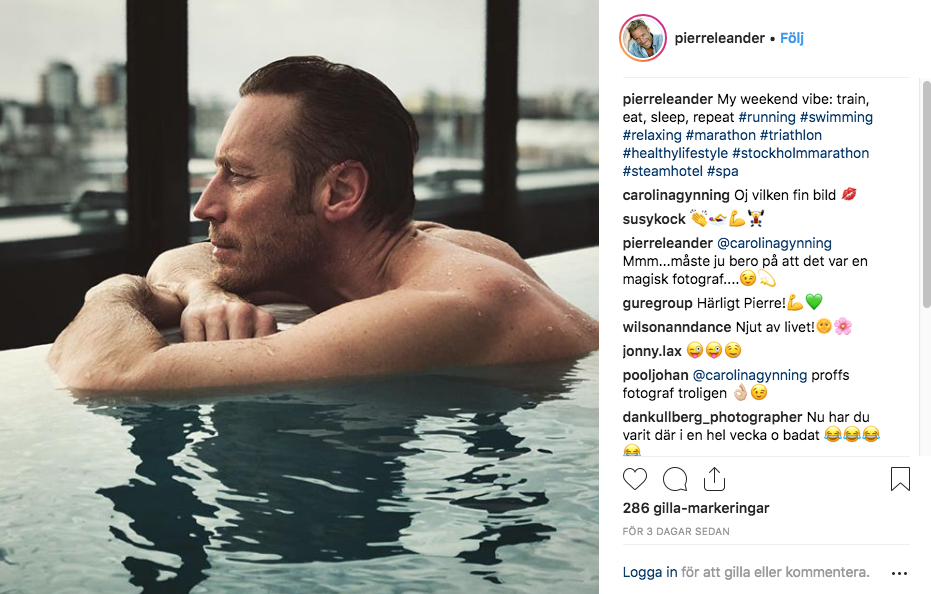 Pierre Leander på Instagram Pierre Leander på Instagram
