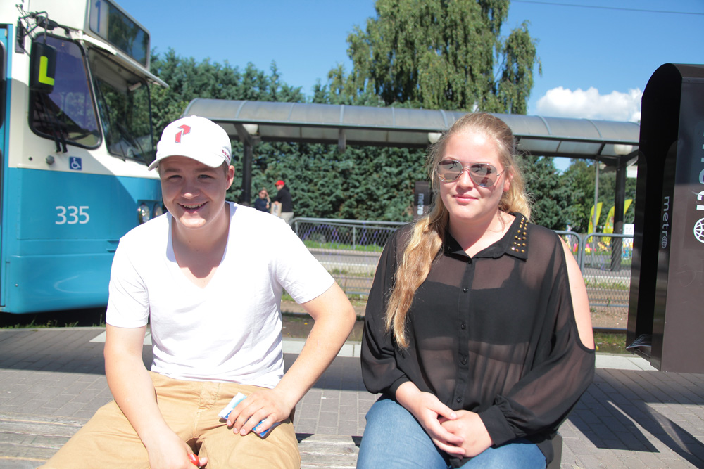 Ännu ett glatt par. Ännu ett glatt par.