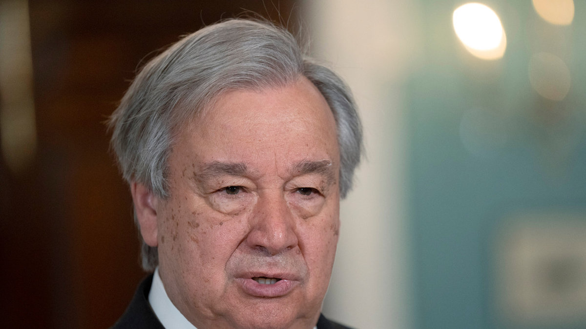 FN-chefen António Guterres har bjudit in till ett klimattoppmöte i New York. Arkivbild.